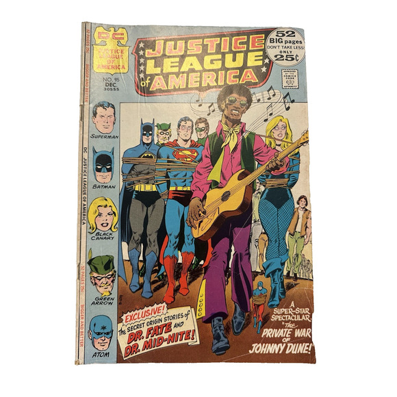 DC Comics, Justice League of America #95, Private War of Johnny Dune, Good+ 1971 - Picture 1 of 7